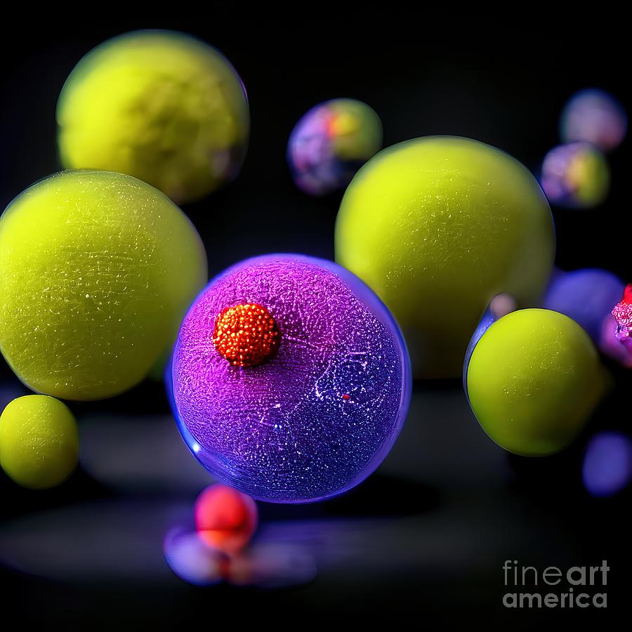 Subatomic Particles And Atoms #30 Photograph by Richard Jones/science Photo Library