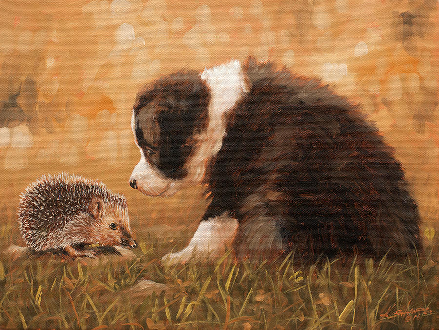 Animal Painting - 309 by John Silver