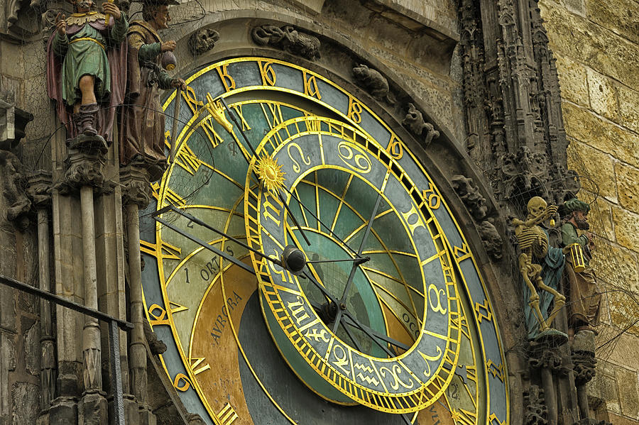 Astronomical clock in Prague  #31 Photograph by Vivida Photo PC