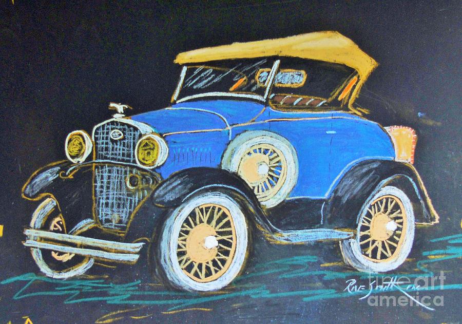 31 Model A Ford  Pastel by Rae  Smith PAC