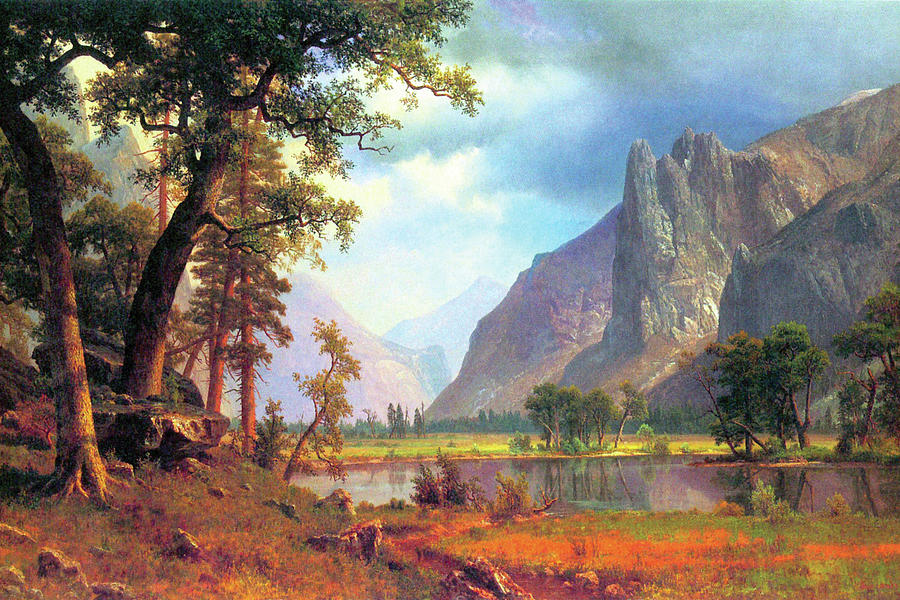 Yosemite Valley #31 Painting by Albert Bierstadt