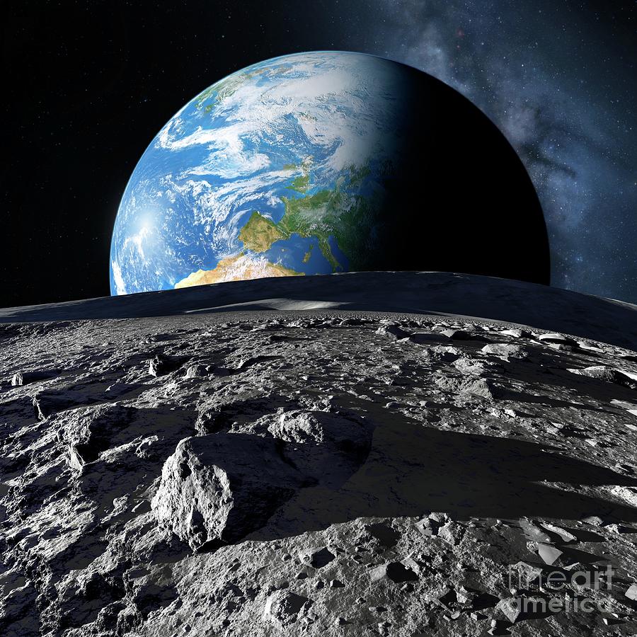 Asteroid Approaching Earth #32 Photograph by Detlev Van Ravenswaay/science Photo Library