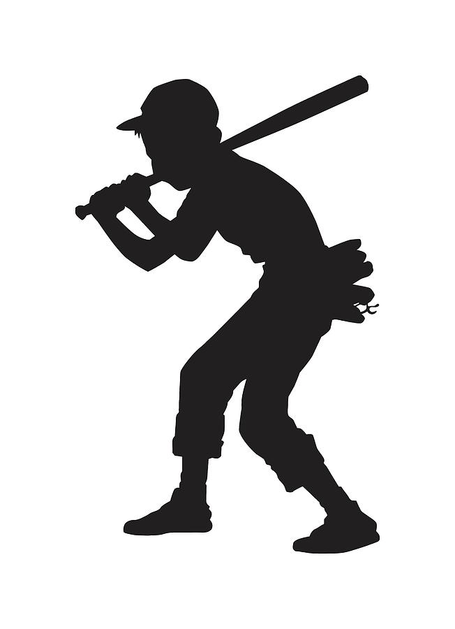 Baseball Player Drawing by CSA Images - Fine Art America