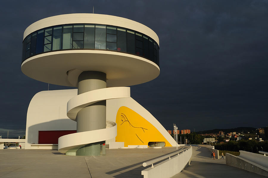 Niemeyer Center - Spain Photograph by Carlos Mora - Pixels