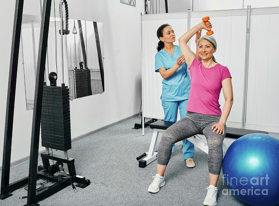 Physiotherapy #32 Photograph by Peakstock / Science Photo Library