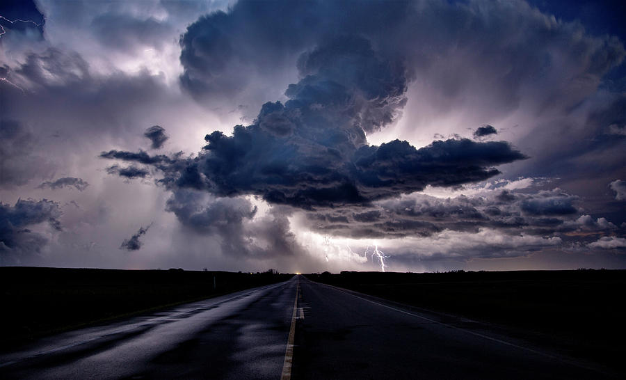 Prairie Storm Clouds Canada #32 Photograph by Mark Duffy