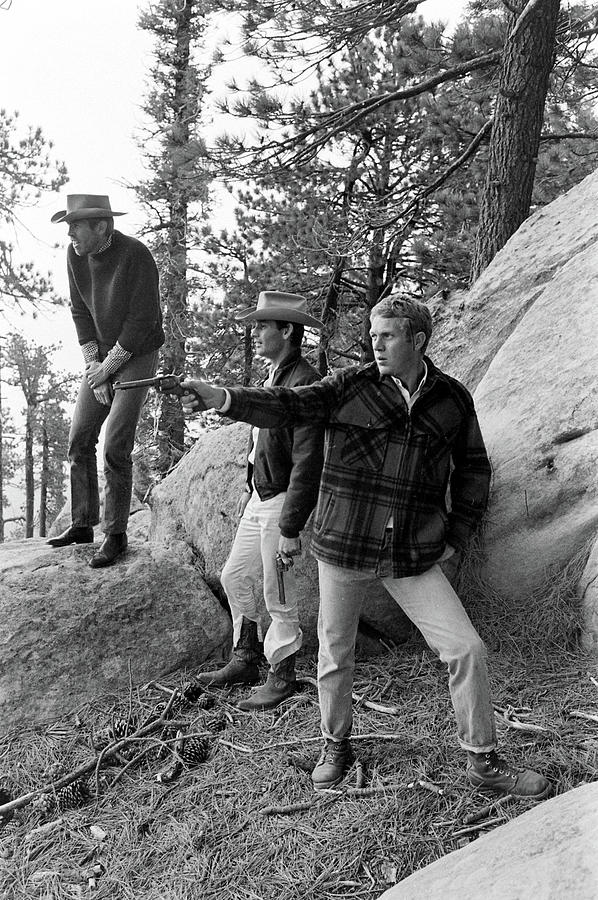1960-1969 Photograph - Steve McQueen #4 by John Dominis