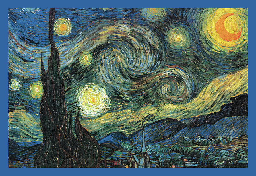 Starry Night Painting by Vincent van Gogh | Fine Art America