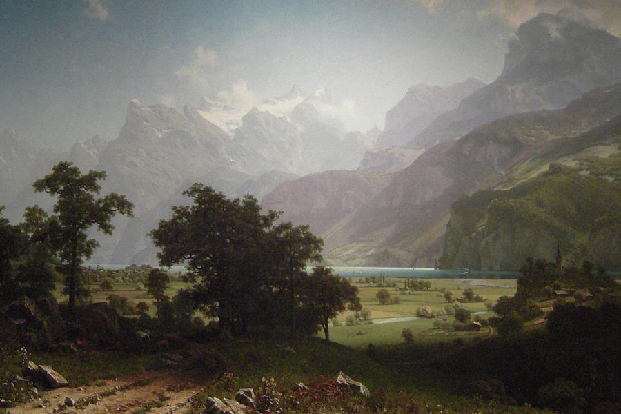Lake Lucerne #34 Painting by Albert Bierstadt