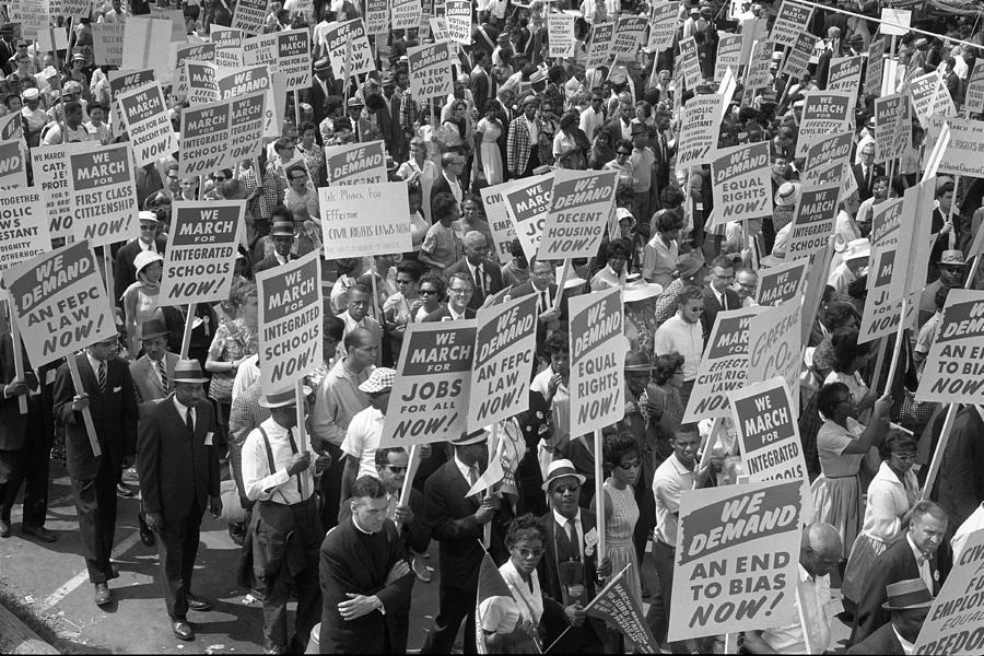 March On Washington For Jobs #34 Photograph by Science Source
