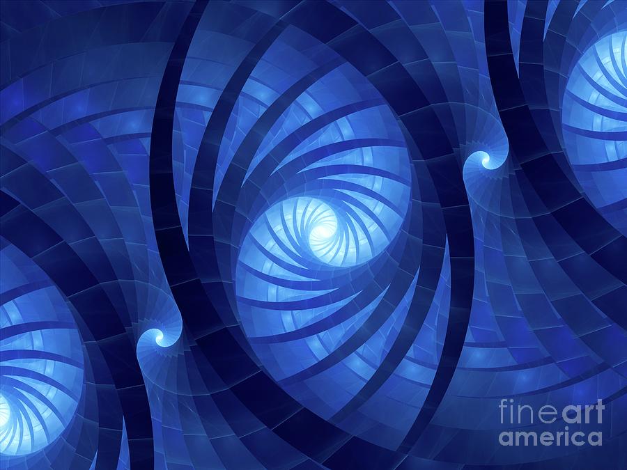 Abstract Fractal Illustration #35 Photograph by Sakkmesterke/science Photo Library