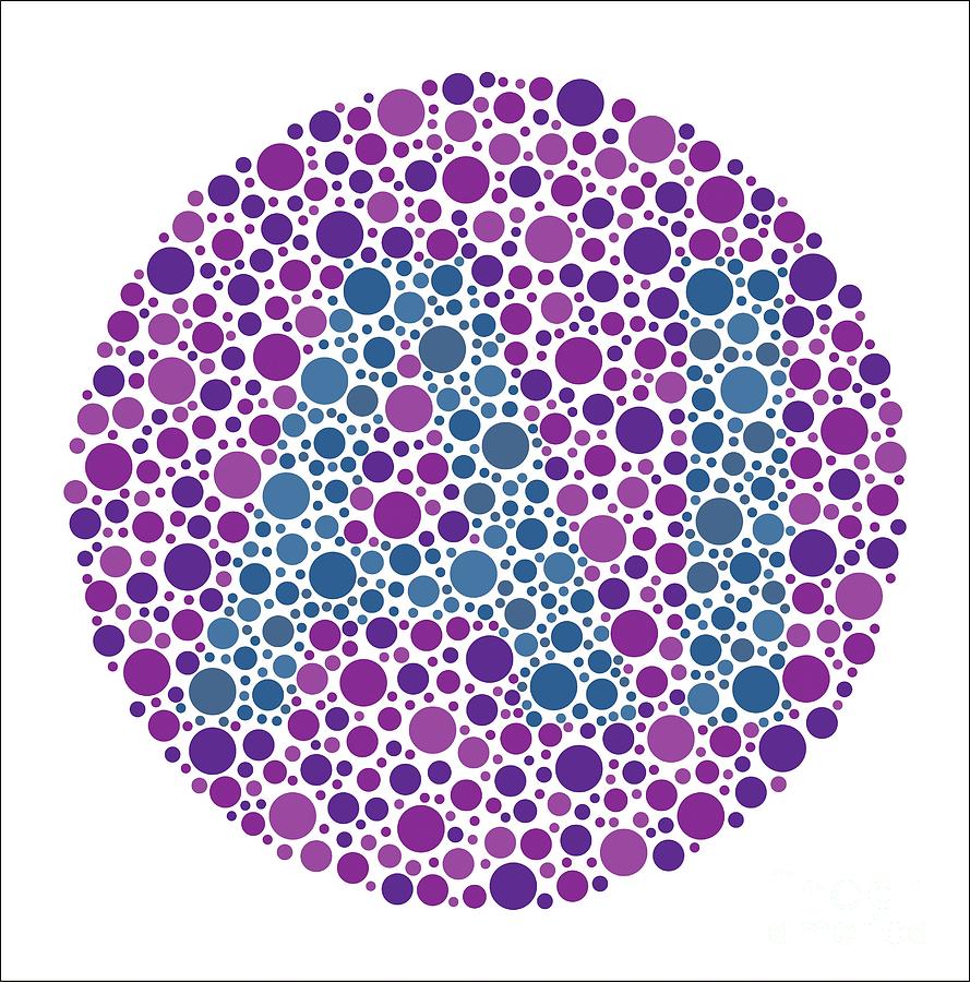 Colour Blindness Test Chart #358 by Chongqing Tumi Technology Ltd/science  Photo Library
