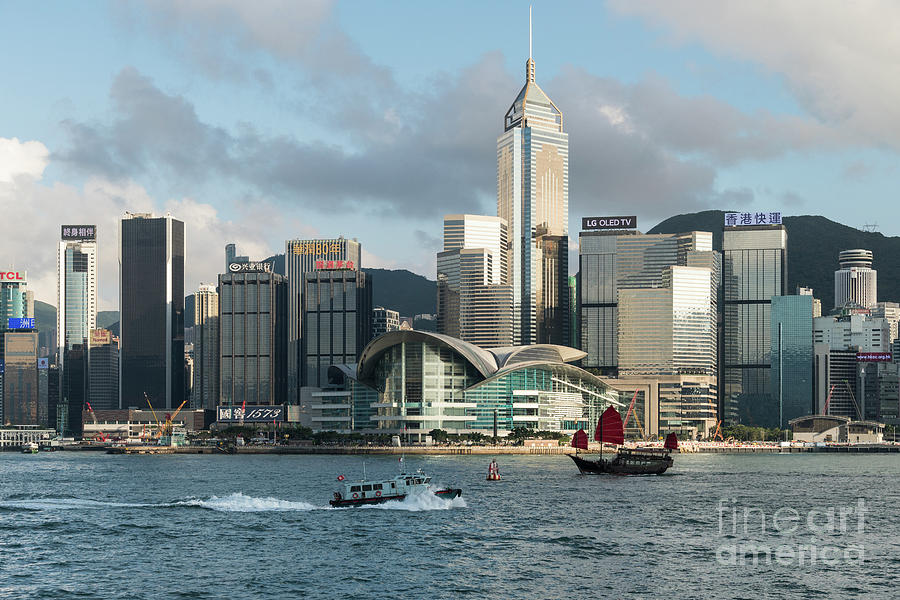 Hong Kong skyline #36 Photograph by Didier Marti
