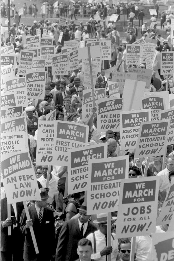 March On Washington For Jobs #36 Photograph by Science Source