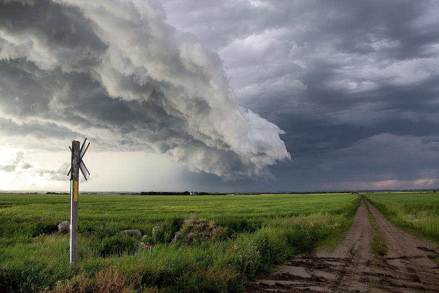 Prairie Storm Clouds Canada #36 Photograph by Mark Duffy