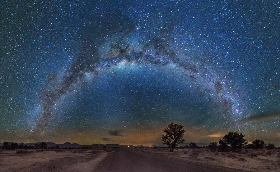 360 Degree View Of The Milky Way Photograph by Giulio Ercolani - Fine ...