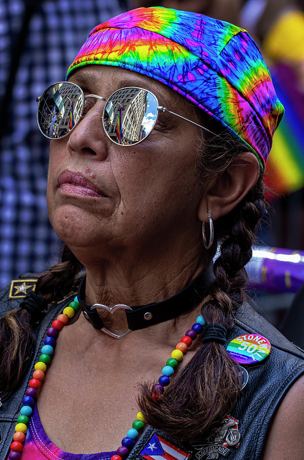 Gay Pride Parade NYC 6_30_2019 - 50th Anniversary 0f Stonewall R #37 Photograph by Robert Ullmann