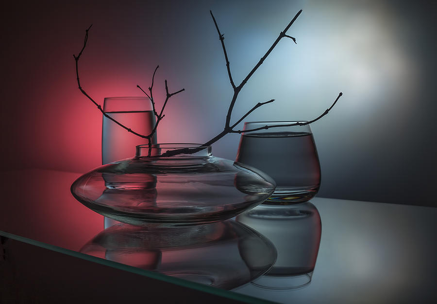 From The Series "experiments With Glass" #38 Photograph by Evgeniy Popov