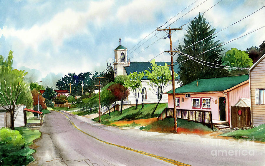 #387 Smartsville #387 Painting by William Lum