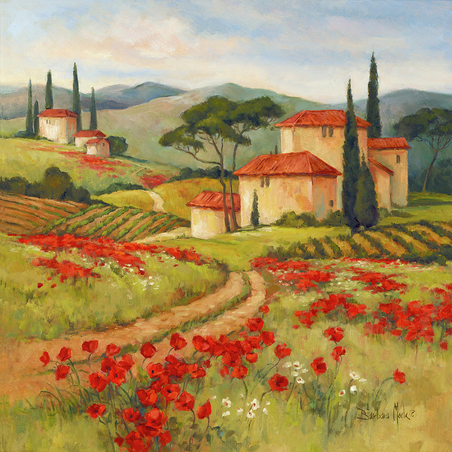 Тосканский пейзаж живопись