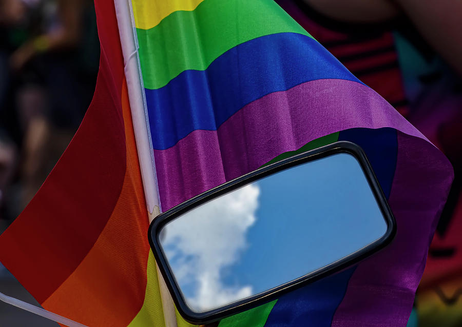 Gay Pride Parade NYC 6_30_2019 - 50th Anniversary 0f Stonewall R #39 Photograph by Robert Ullmann