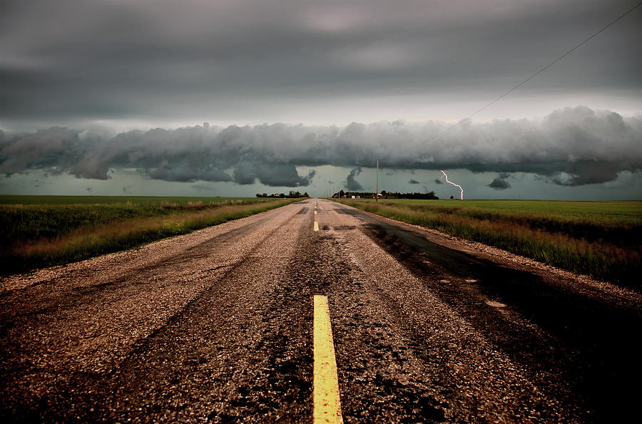 Prairie Storm Clouds Canada #39 Photograph by Mark Duffy