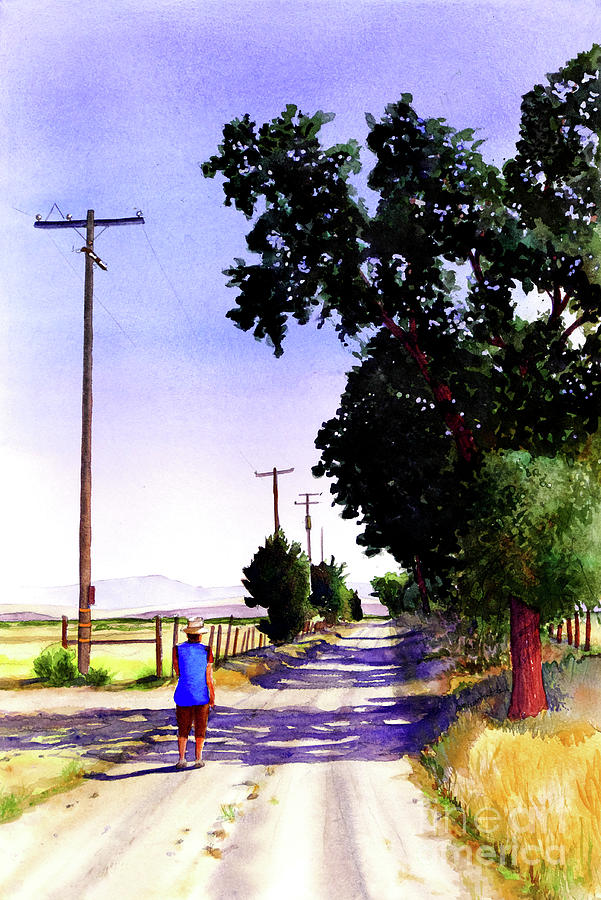 #396 Jensen Farm 3 #396 Painting by William Lum