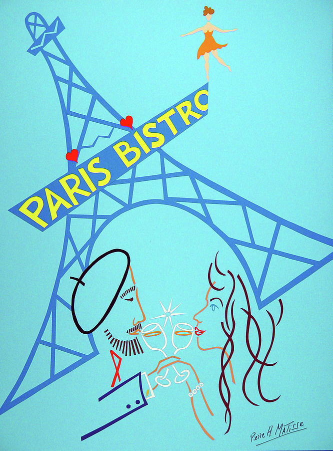 Paris Mixed Media - 3cop by Pierre Henri Matisse