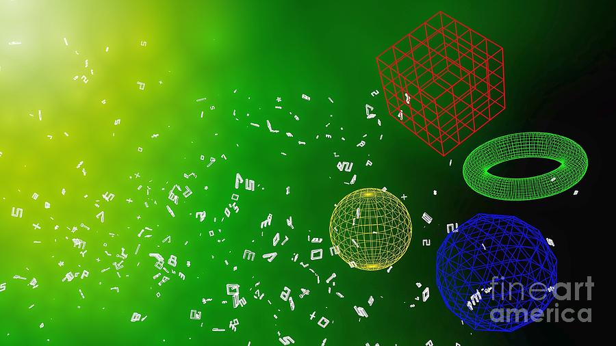 3D Colorful Geometric Figures Ultra HD by Hi Res 3D Colorful Geometric Figures Ultra HD by Hi Res