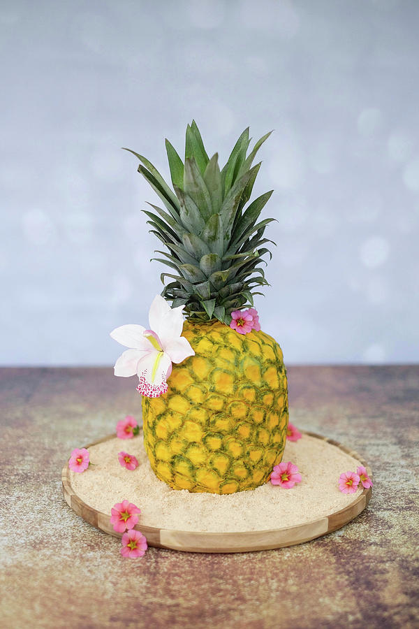 3d Pineapple Cake Photograph by Marions Kaffeeklatsch