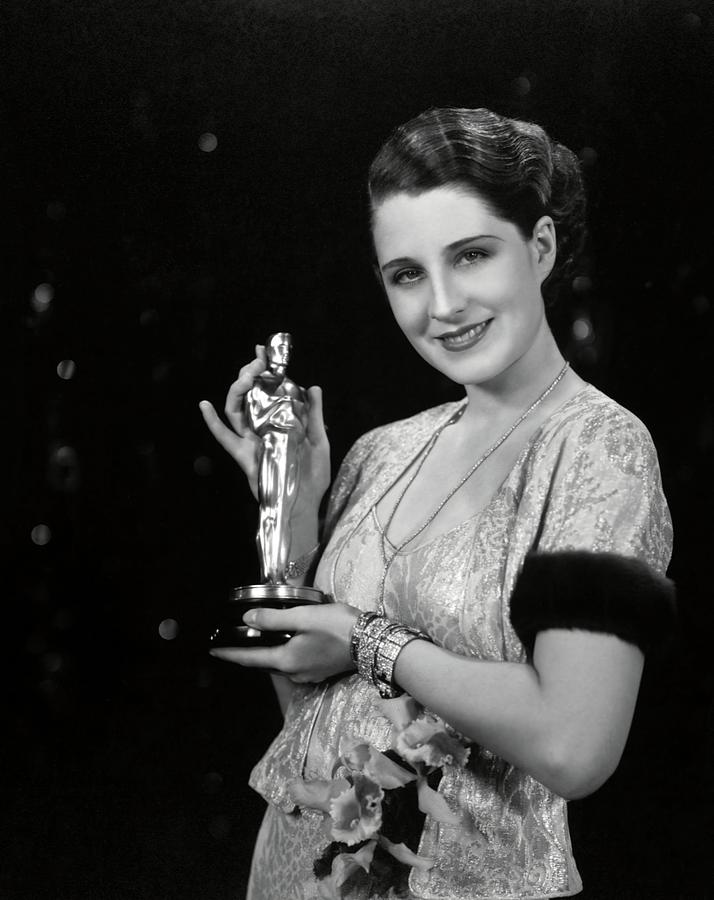 3rd Academy Awards -1931-. 
Norma Shearer, Best Actress for The Divorcee. Photograph by Album