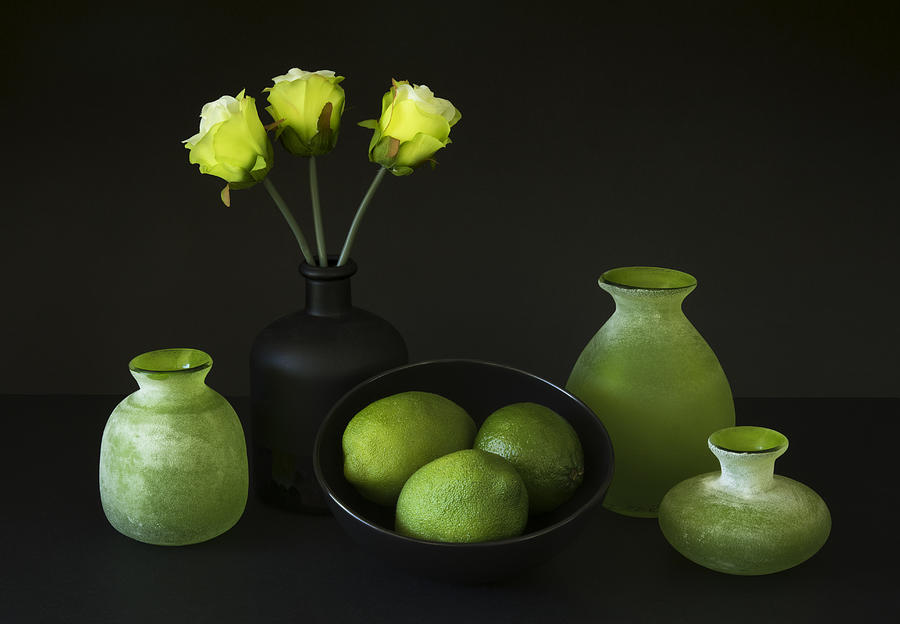 Vase Photograph - 3x3 by Jacqueline Hammer