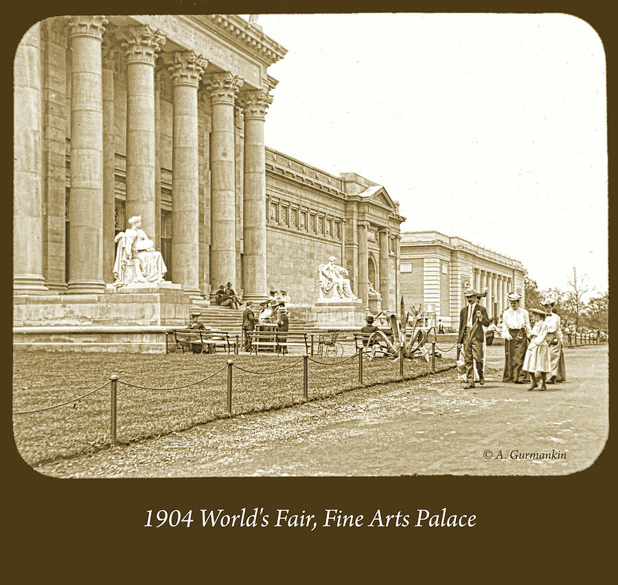 1904 Worlds Fair, Fine Arts Palace #4 Photograph by A Macarthur Gurmankin