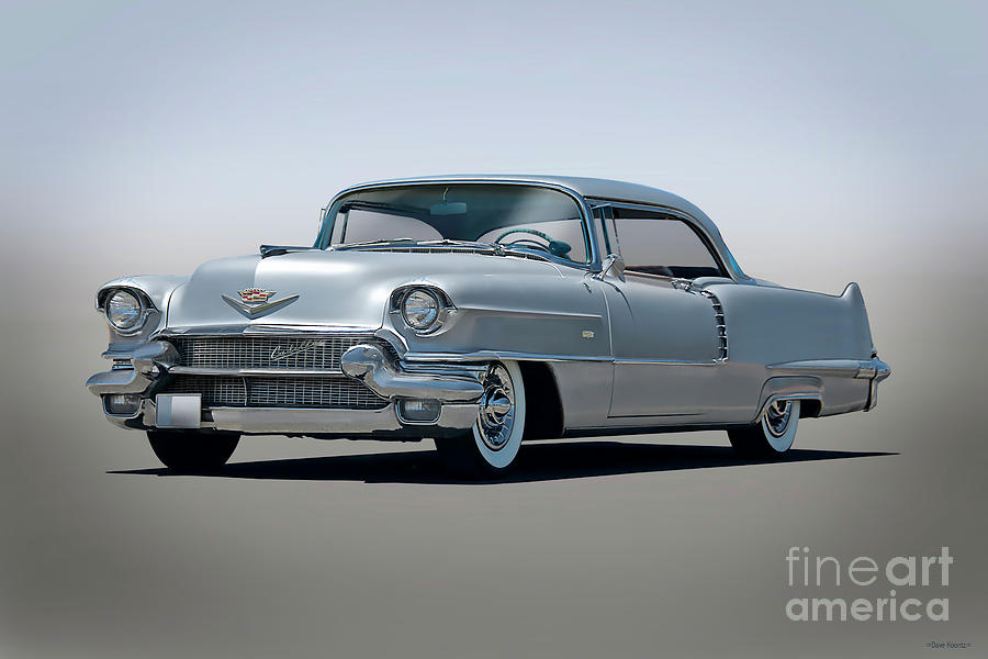 Transportation Photograph - 1955 Cadillac Coupe DeVille #4 by Dave Koontz