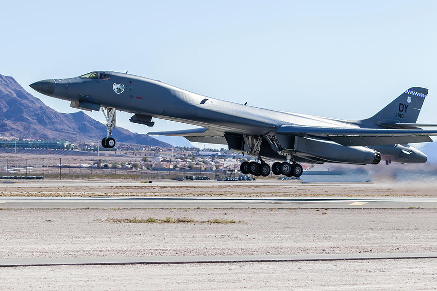 A B-1b Lancer Of The U.s. Air Force #4 Photograph by Rob Edgcumbe
