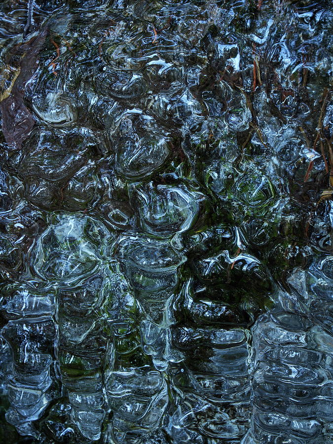 Abstract Ice Photograph