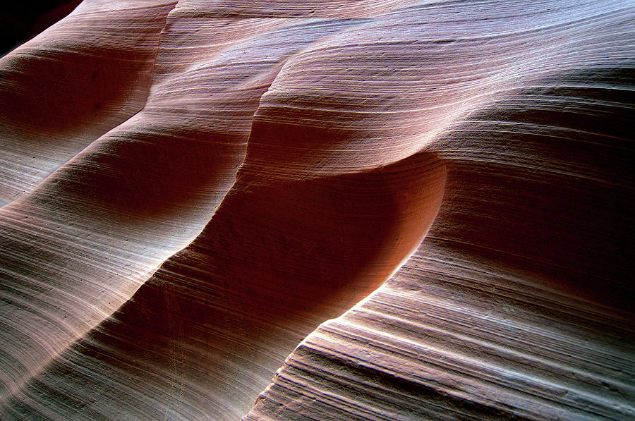 Abstract Sandstone Sculptured Canyon #4 Photograph by Mitch Diamond