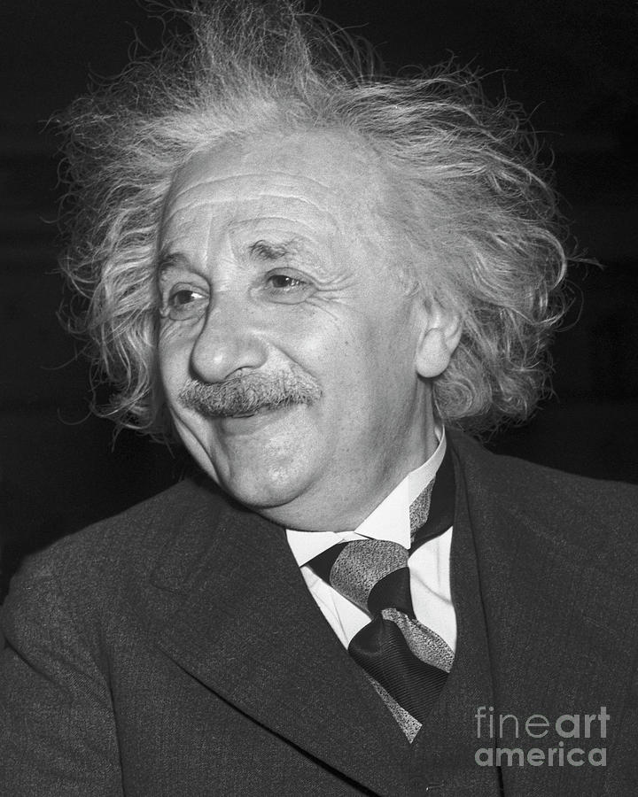 Albert Einstein Photograph - Albert Einstein #4 by Bettmann