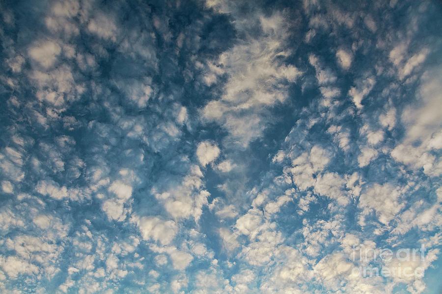Summer Photograph - Altocumulus Stratiformis Clouds #4 by Stephen Burt/science Photo Library