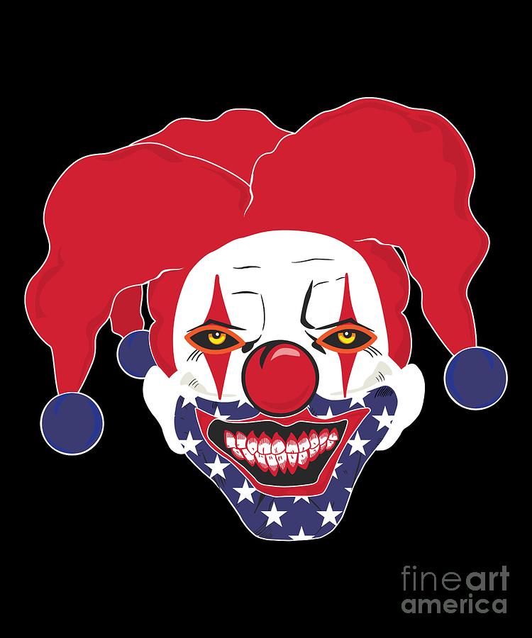 American Scary Killer Clown Halloween Costume Evil Horror Movie Digital Art by Martin Hicks - Pixels American Scary Killer Clown Halloween Costume Evil Horror Movie Digital Art by Martin Hicks - Pixels