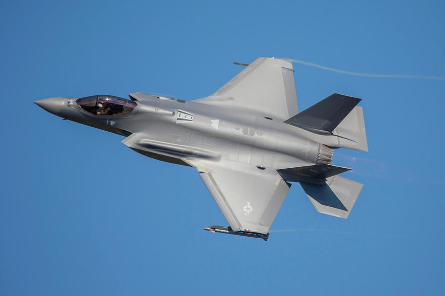 An F-35a Of The 388th Fighter Wing #4 Photograph by Timm Ziegenthaler