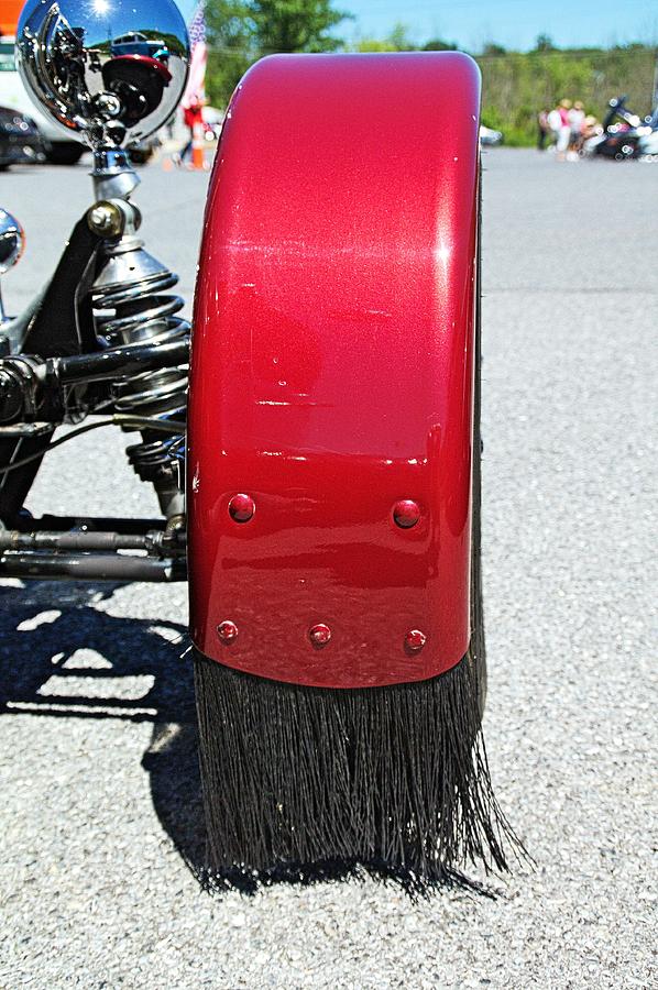 Antique car fender Photograph by Karl Rose - Fine Art America