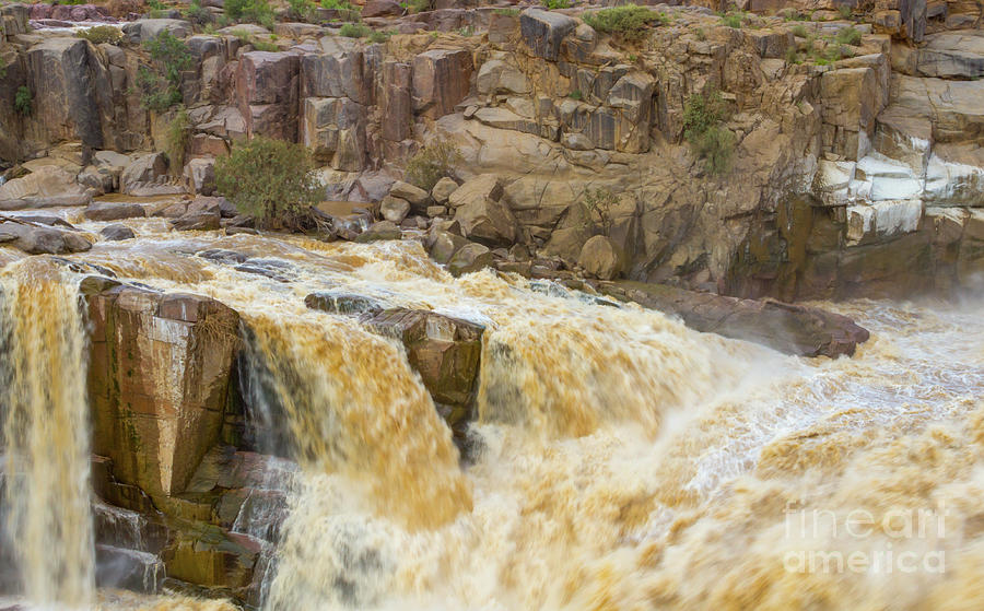 Augrabies waterfall in the Augrabies national Park. #4 Photograph by ...