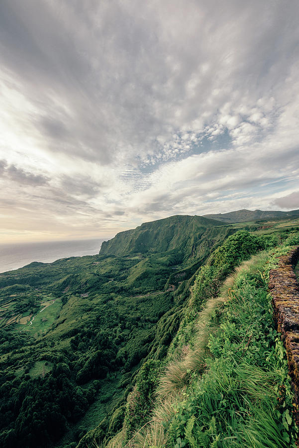 Bay On The Island Of Flores, Azores, Portugal, Atlantic, Atlantic Ocean, Europe, #4 Photograph by Christian Frumolt