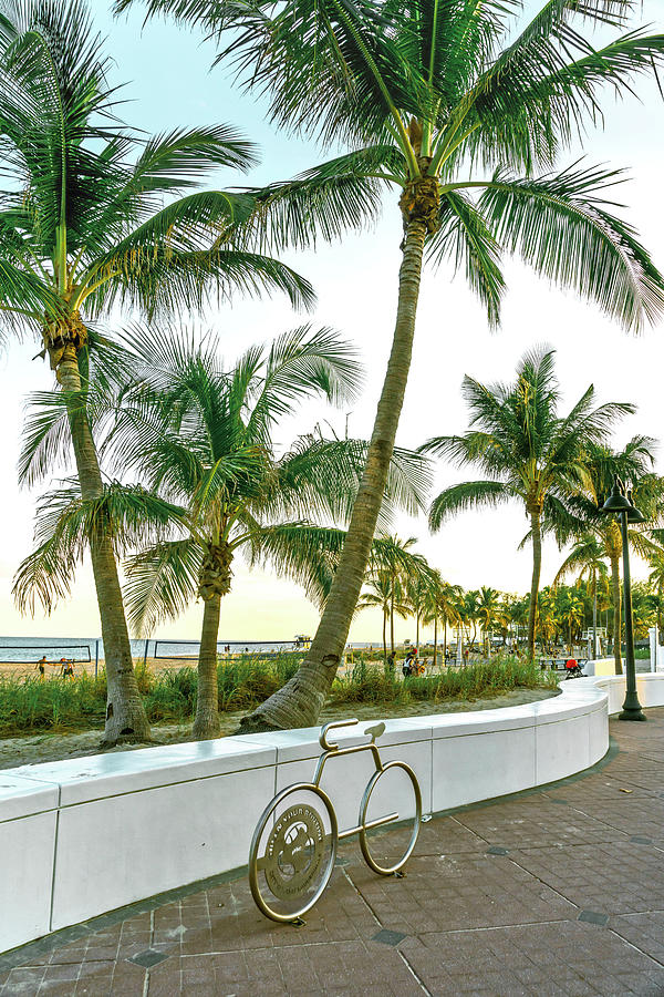 Beach At Fort Lauderdale, Fl #4 Digital Art by Laura Zeid
