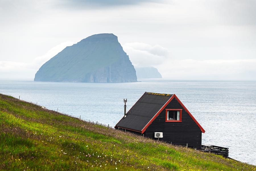 Black House On Famous Faroese Witches Photograph by Ivan Kmit - Fine ...