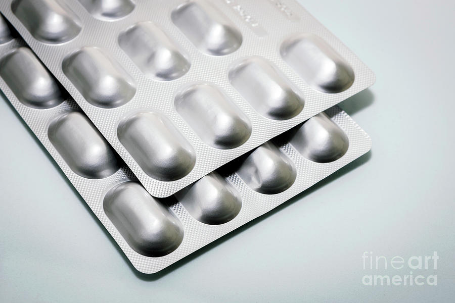 Blister Packs Of Tablets #4 Photograph by Digicomphoto/science Photo Library