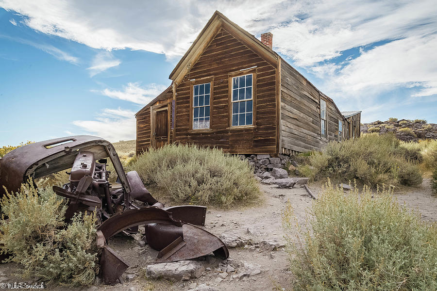 Bodie California #4 Photograph by Mike Ronnebeck