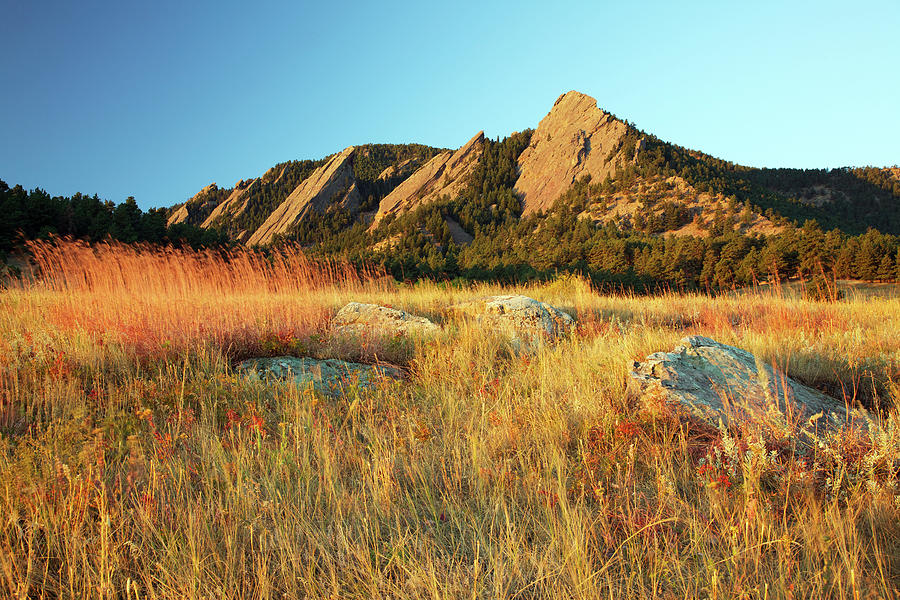 Boulder Colorado Flatirons #4 Photograph by Beklaus