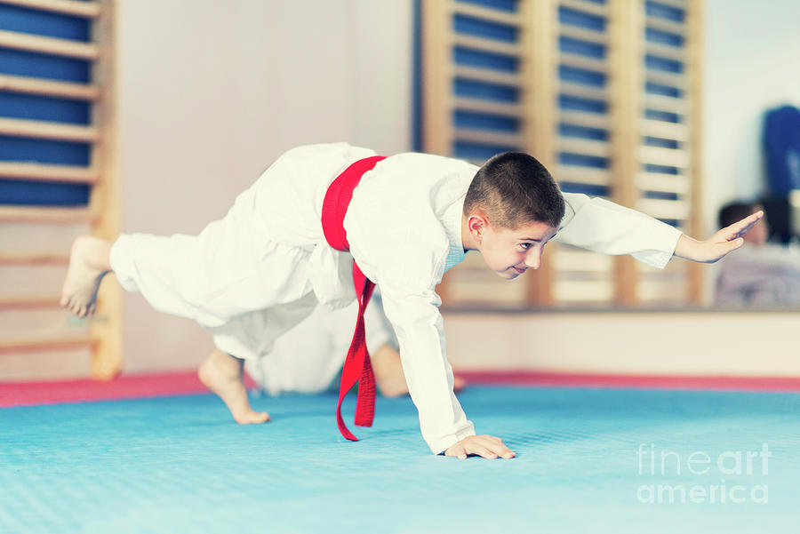 Boy In Taekwondo Class #4 Photograph by Science Photo Library Boy In Taekwondo Class #4 Photograph by Science Photo Library